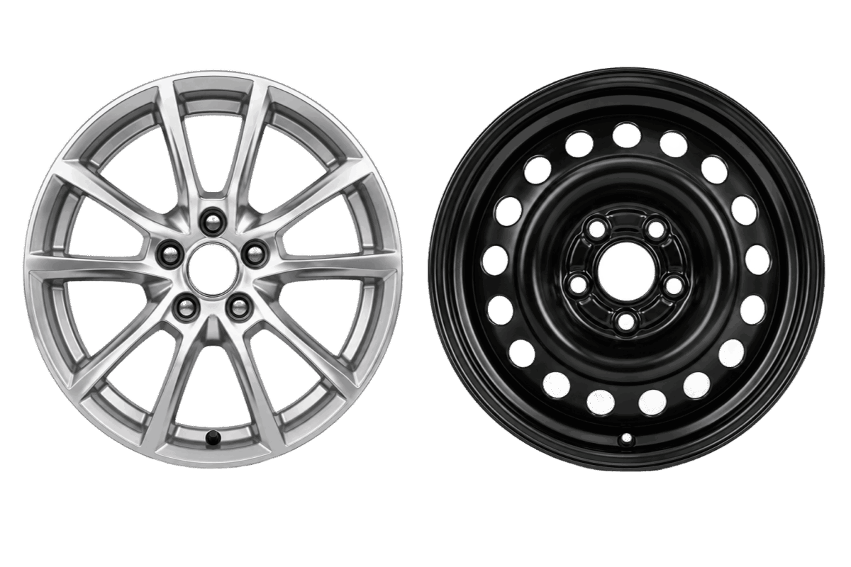 alloy vs steel wheels