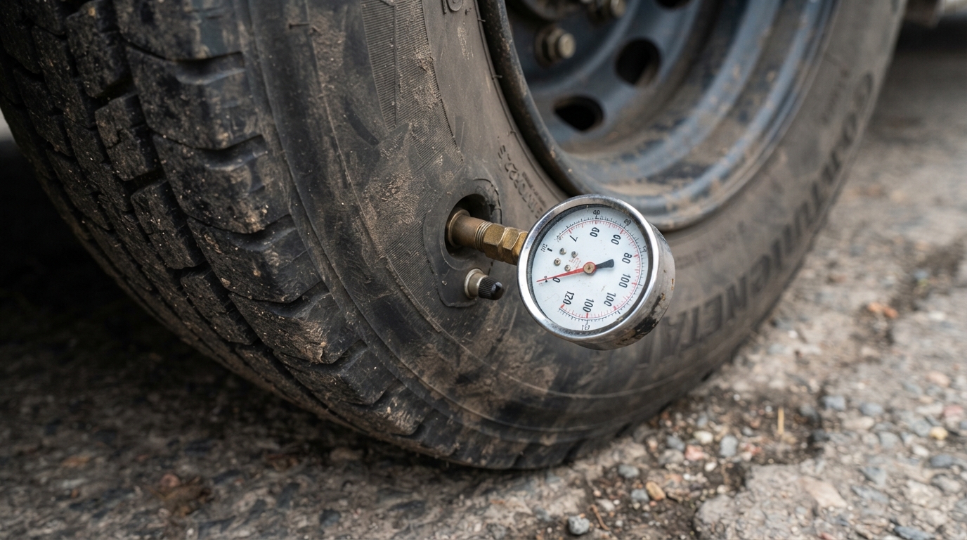 lorry tyre pressure