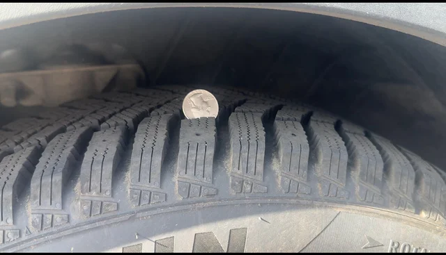 tyre check before a long trip